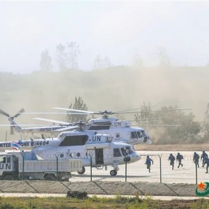 “共同命運-2021”綜合演練紀實：無人機、火箭彈、輕武器發起一輪輪攻擊 ... ...